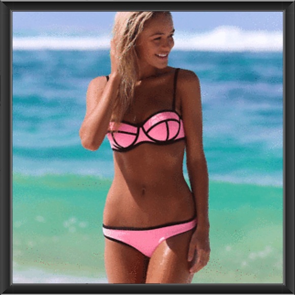 Other - Hot neon Pink Classic Bikini