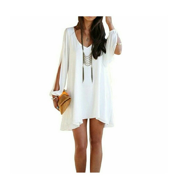 White dress