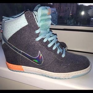 Nike dunk "sky high" wedges