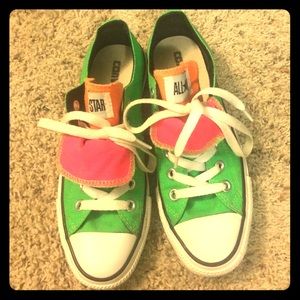 Neon Converse All Stars