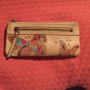 fossil wallet -used