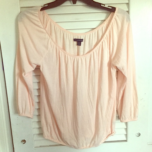 American Eagle Outfitters Tops - Light pink American Eagle top