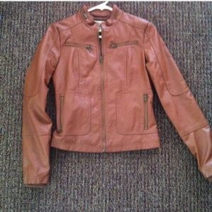 leather (faux) jacket