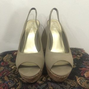Jessica Simpson Cork Wedges | sz 6.5 WMNS
