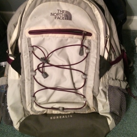 The North Face book bag