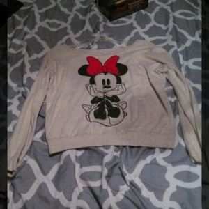 Minnie mouse cute long sleeve