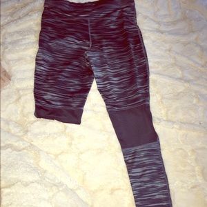 Nike running pants with mesh insert