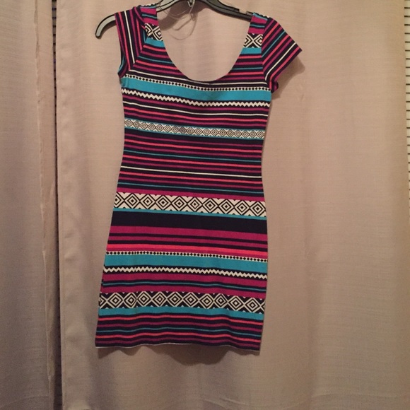 Love fire Dresses & Skirts - Aztec bodycon dress