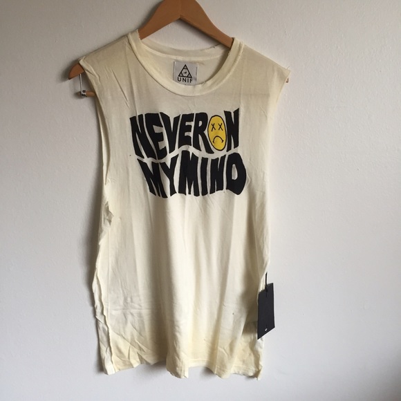 UNIF Never On My Mind Muscle Tee