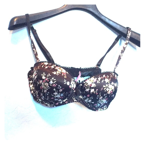 Demi style floral bra