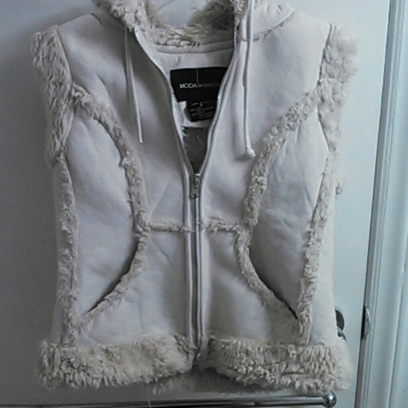 Cream vest