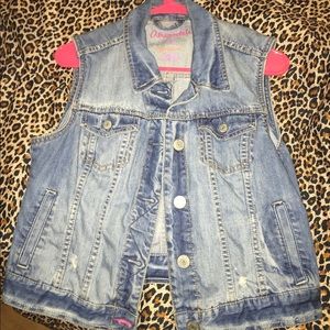 Aero denim vest