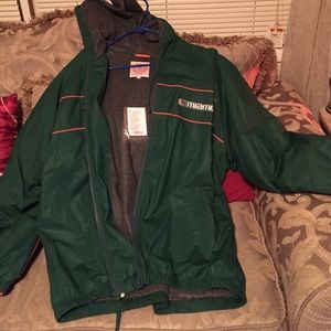 University of Miami Men's jacket size XL New