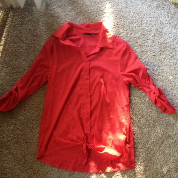 Red Blouse