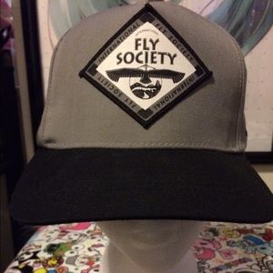 Karmaloop Fly Society snap back baseball cap
