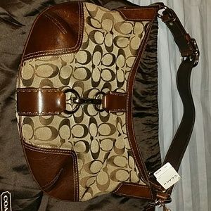 Coach Signature Hobo Bag