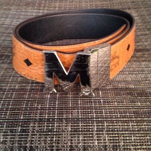💯 Authentic MCM Belt