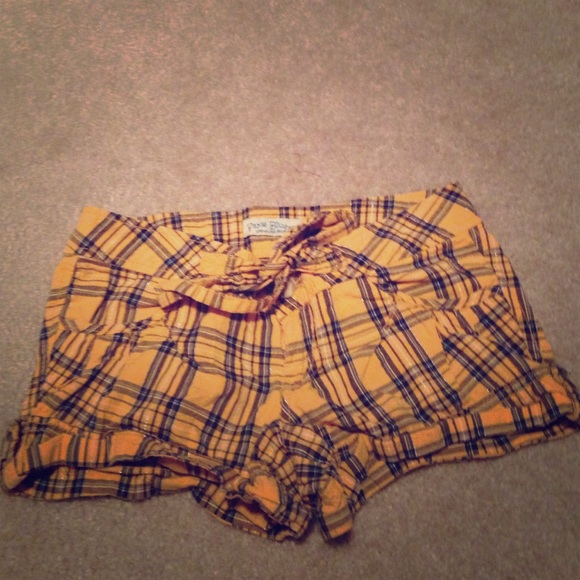 Plaid shorts
