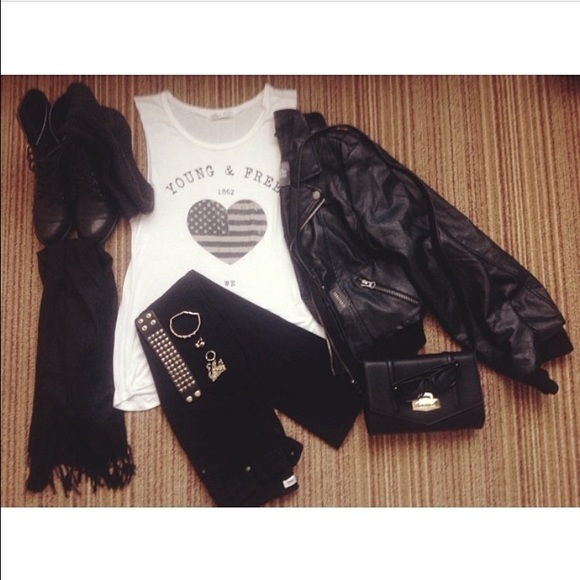 Leather jacket