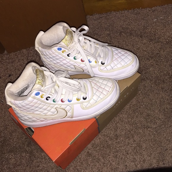 Rainbow Nikes