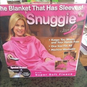 Large pink snuggie
