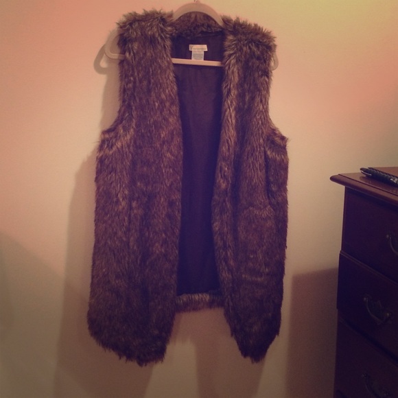 Collection XIIX Faux Fur Vest