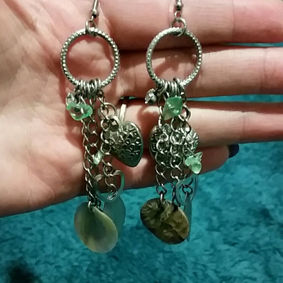 SOLD! American Eagle Dangle Earrings - Picture 3 of 3