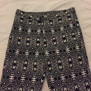 Tribal print H&M pants