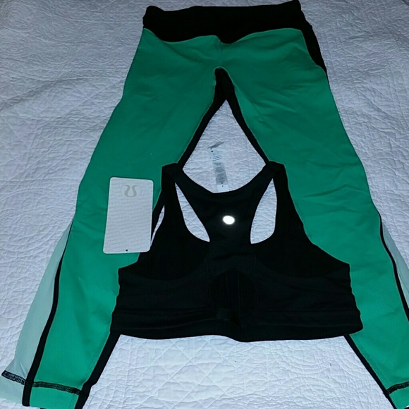 Lululemon Pants and Yellow Top Only