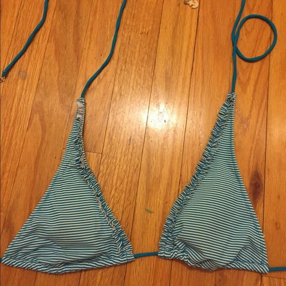 American Eagle Striped Bikini Top