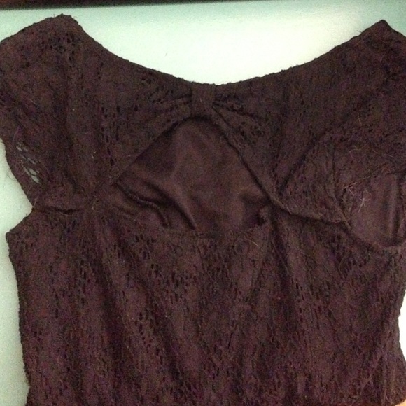 Short Navy Blue Dress - Picture 3 of 3