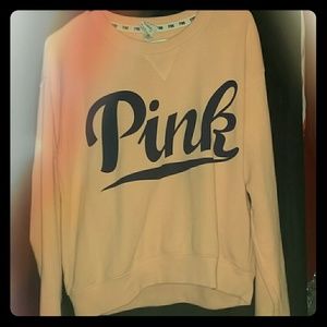 PINK crew neck sweater