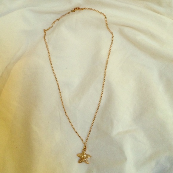 J. Crew Starfish Necklace