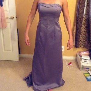 Lavender long dress size 2