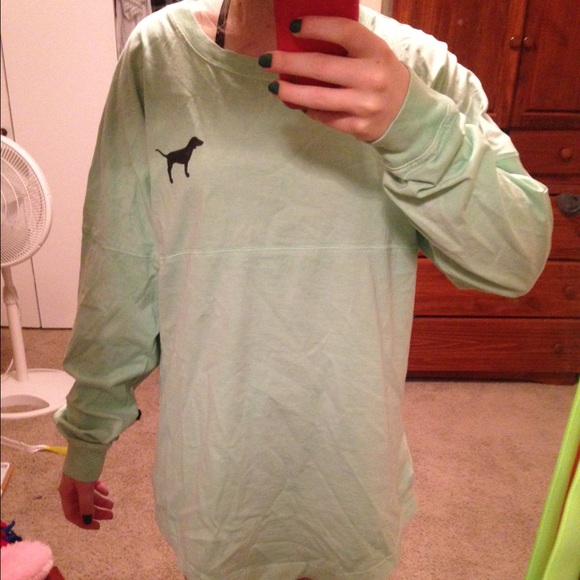 Green shirt by PINK