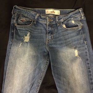 Light denim jeans