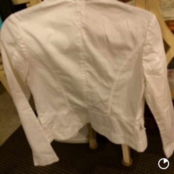 White Charlotte Russe jacket - Picture 3 of 3