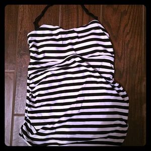 Liz Lange maternity tankini swim top