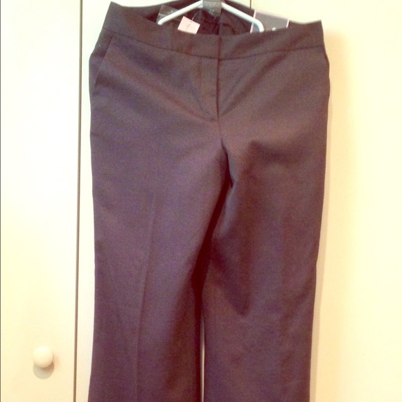Ann Taylor dark grey slacks