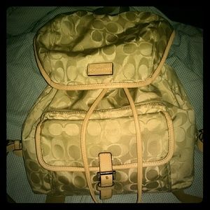 Coach backpack