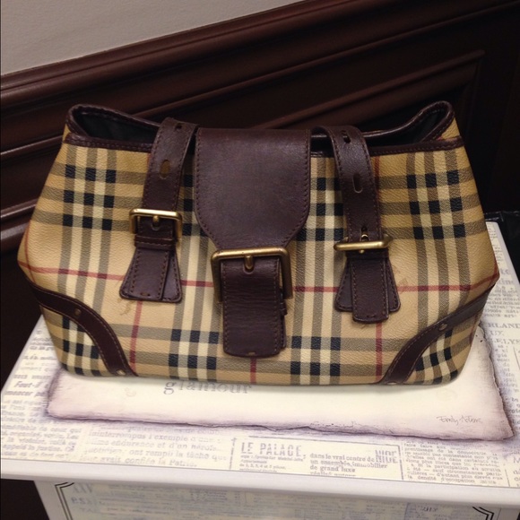 Burberry Haymarket bag