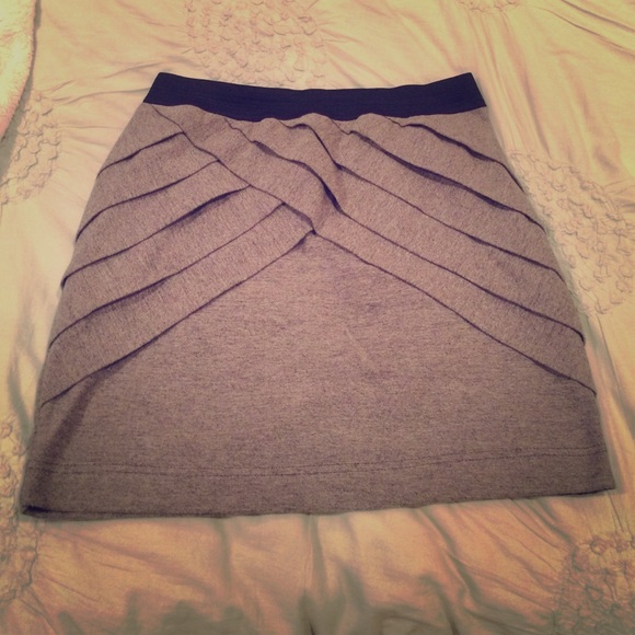 Silence + Noise Grey Skirt