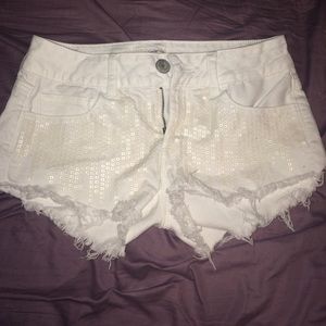 American Eagle high waisted shorts