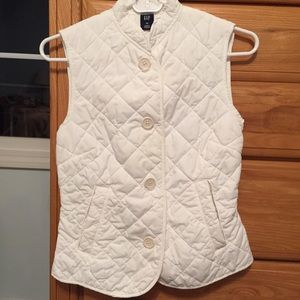 Gap White Vest
