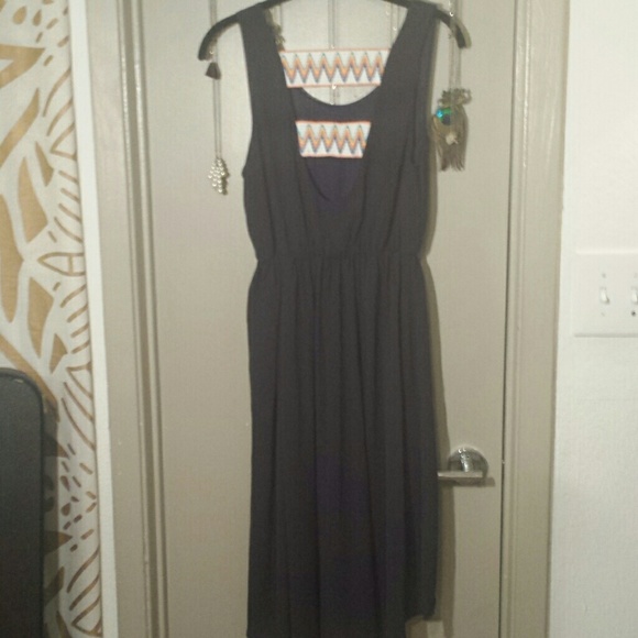Flowy Navy Dress