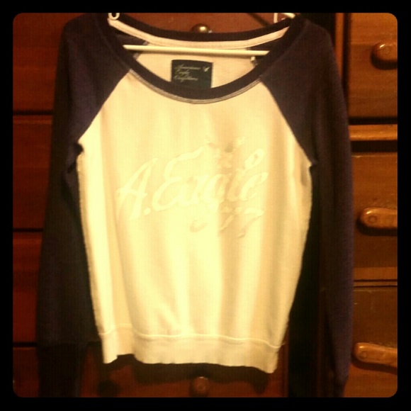 Purple & Beige American Eagle Sweater S/P