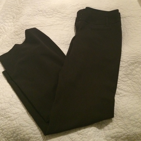 Dark brown editor dress pants express