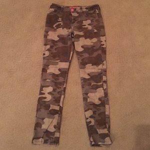Skinny army jeans