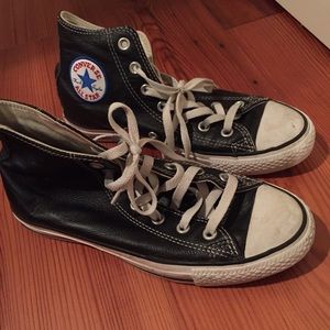 Converse Leather All-Star High Tops