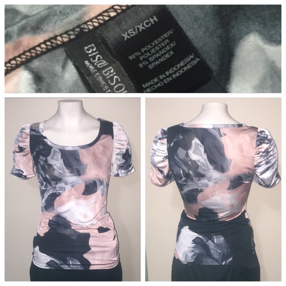 Floral Tie-die Blouse